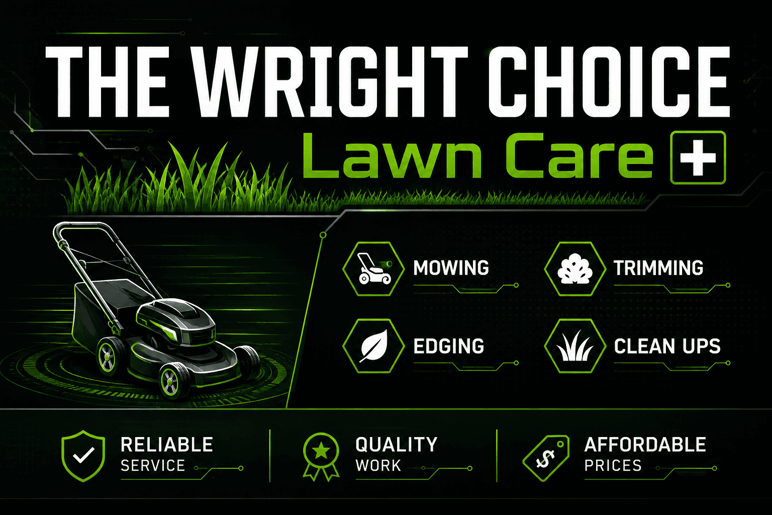 The Wright Choice Lawn Care+